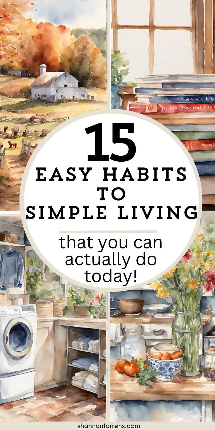 How to Simplify Your Home Today! | Living simple life, Simple living ...