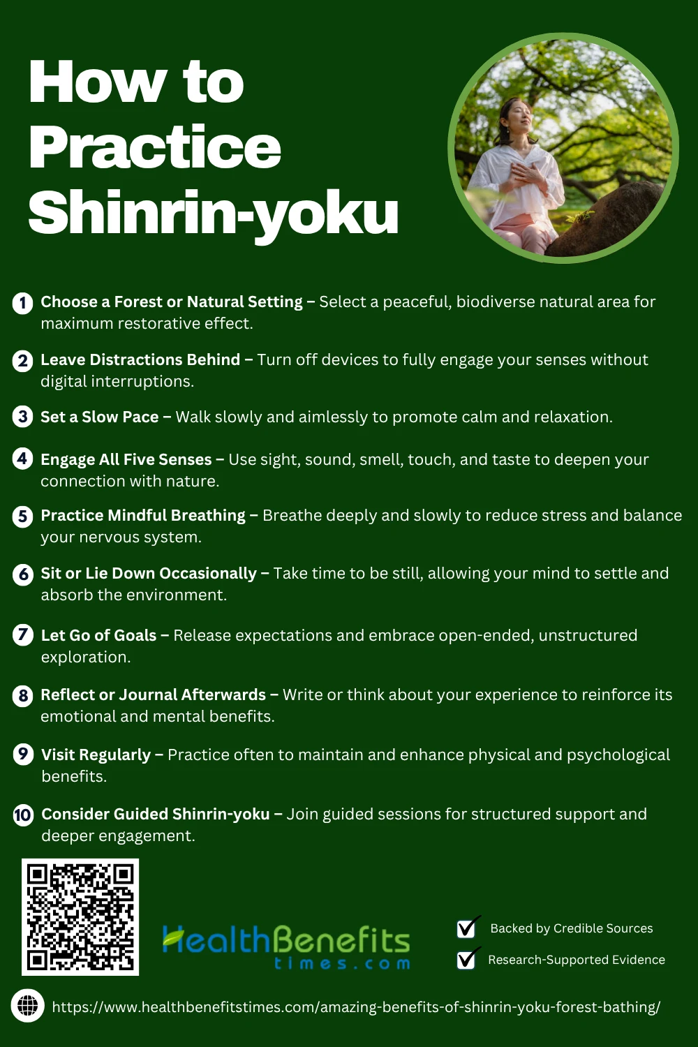 Amazing Benefits of Shinrin-yoku (Forest Bathing) - Health Benefits